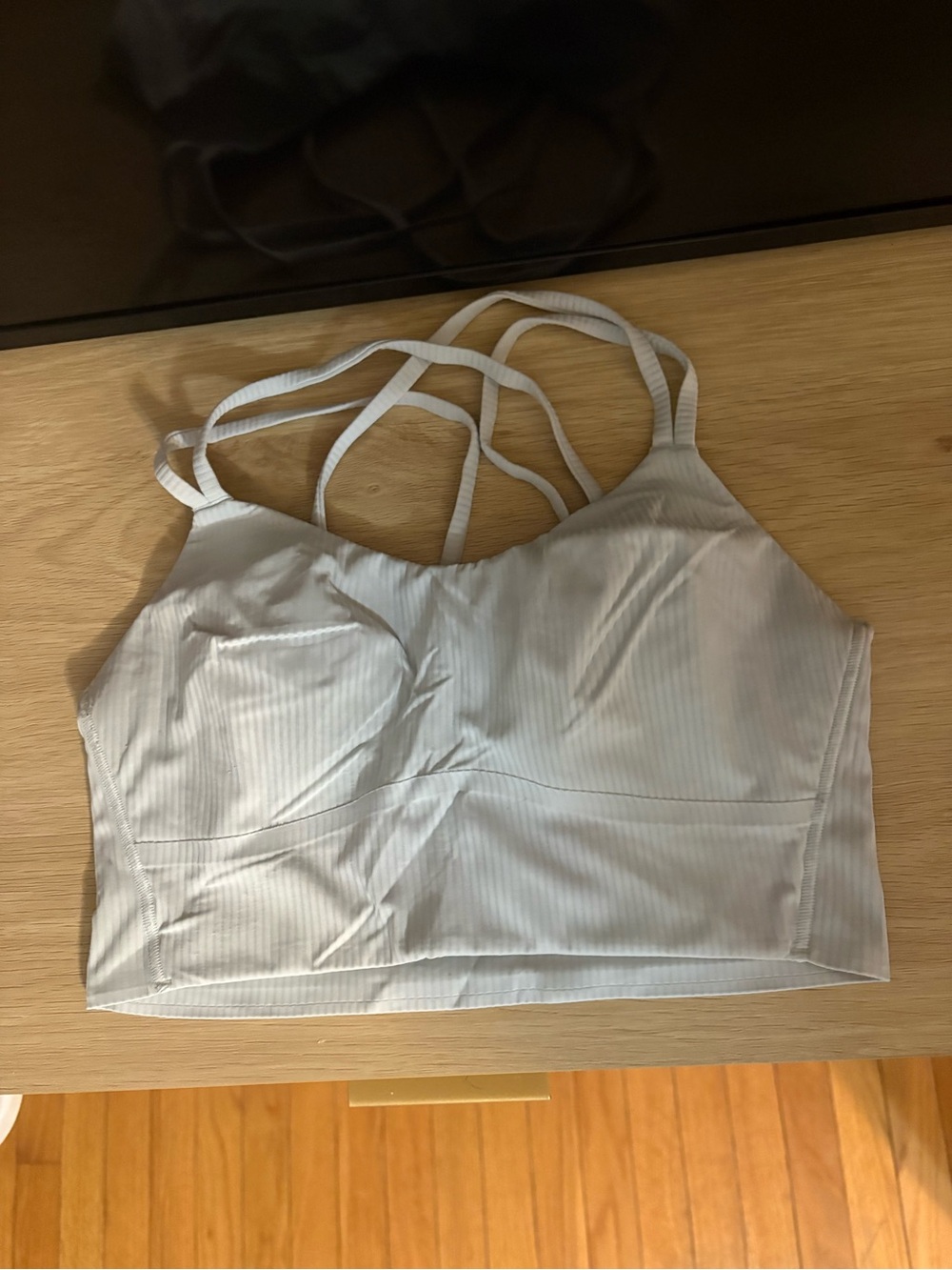Everyday Strappy Bralette — Light Blue